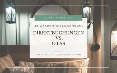 Direktbuchungen vs. OTAs: Was ist besser für dich?